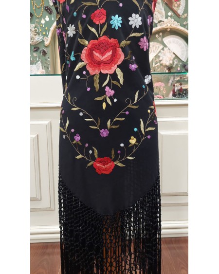 Mantón Rosas